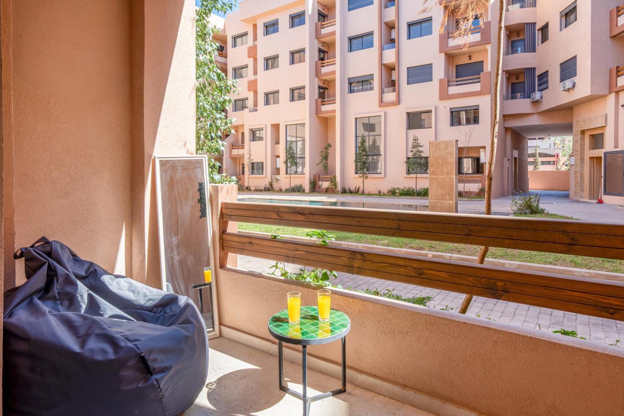 Duplex 5 A Marrakech Luxe, Vue Piscine Appartamento Marrakesh